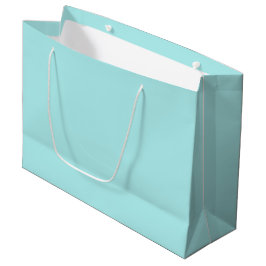Grand sac cadeau Turquoise clair