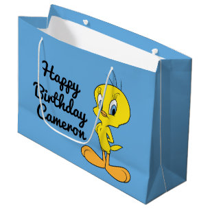 Grand Sac Cadeau TWEETY™ Oiseau intelligent