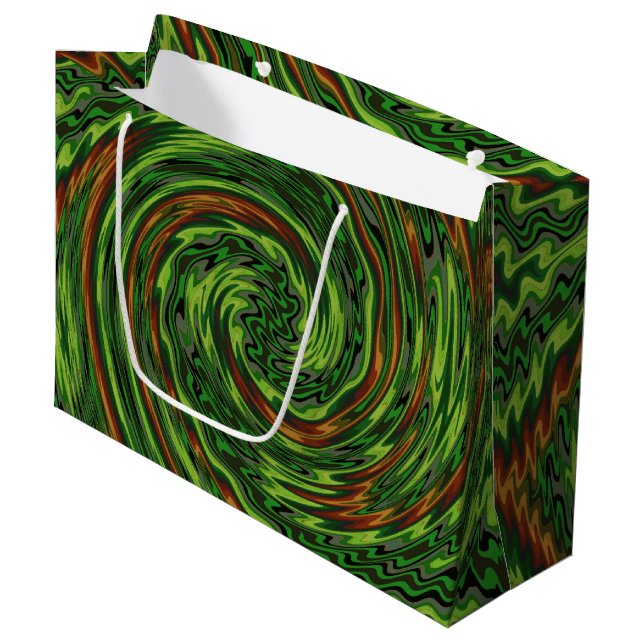 Grand Sac Cadeau Twist (Devant Angle)