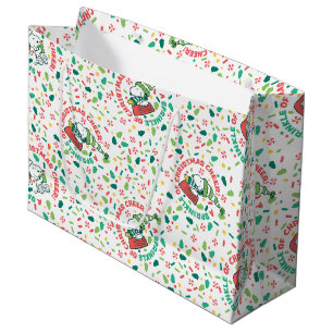 Grand Sac Cadeau Un clin d'oeil à Noël Motif