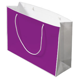 Grand Sac Cadeau Un dégradé arrière - plan mêlant les tons rose et