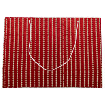Velours rouge et blanc