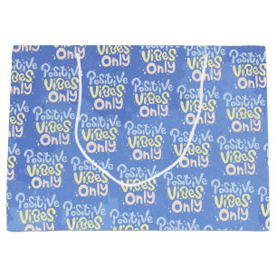 Grand Sac Cadeau Vibes Positives Seulement