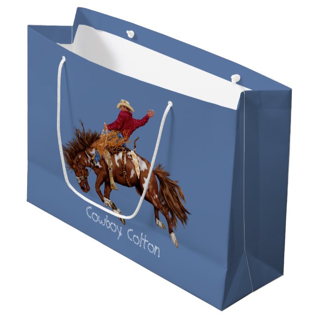 Grand Sac Cadeau Vintage bronco (Devant Angle)