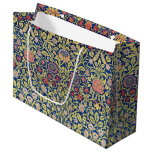 Grand Sac Cadeau Violet et Columbine, William Morris Grand Cadeau B