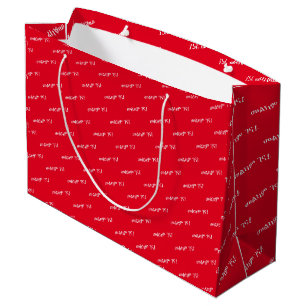Grand Sac Cadeau voeux de Noël amharique