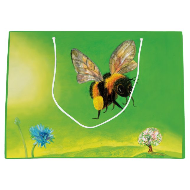 Grand Sac Cadeau Vol du bourdon (Devant)