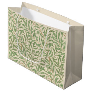 Grand Sac Cadeau Willow Bough (par William Morris) Porte - bloc