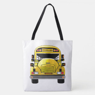 Grand sac fourre-tout à autobus scolaire