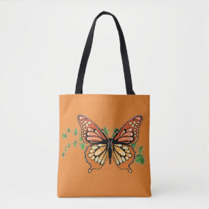 Grand Sac fourre-tout de conception de papillon Mo