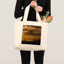 Grand Sac fourre-tout Golden Sky
