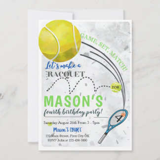 Grand Slam Anderer Geburtstagskarte