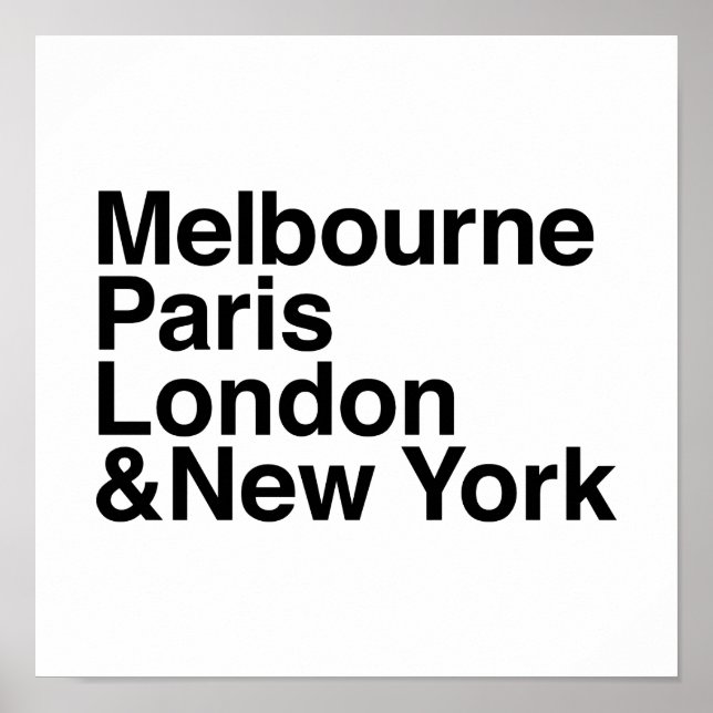 GRAND SLAM POSTER (Vorne)