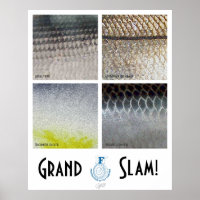 Grand Slam Saltwater Poster