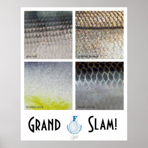 Grand Slam-Salzwasser-Plakat Poster