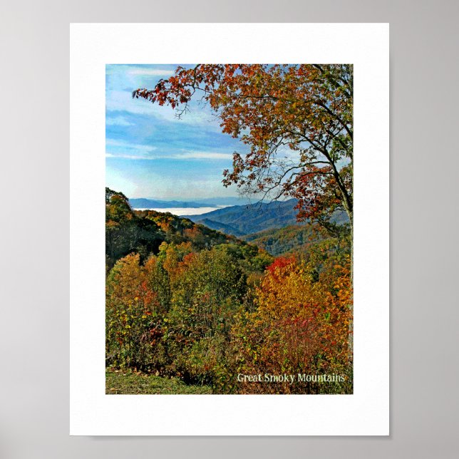 Grand Smoky Mountains NP Poster (Devant)