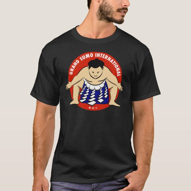 Grand Sumo International Yokozuna Logo Classic T-S T-Shirt (Vorderseite)