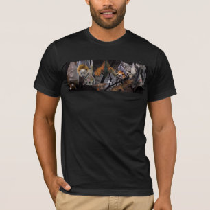 Grand T-shirt de batte de fruit