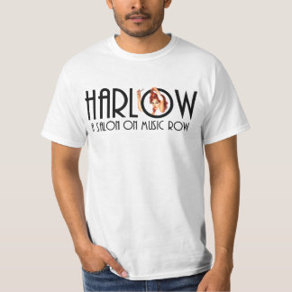 Grand T-shirt de logo de salon de Harlow