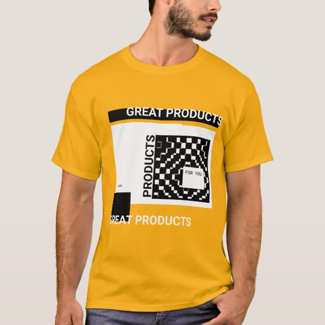 grand T-shirt de produits (Devant)
