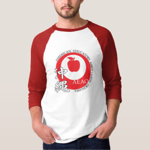 Grand T-shirt Logo Raglan (Rouge)