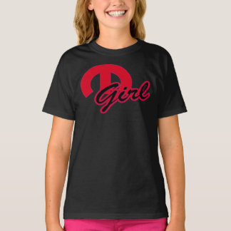 GRAND T-shirt rouge et noir M Mopar GIRL Classic