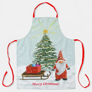 Grand tablier de Noël Gnome