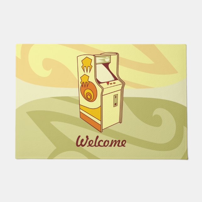 Grand tapis de console de jeu d'arcade (Devant)