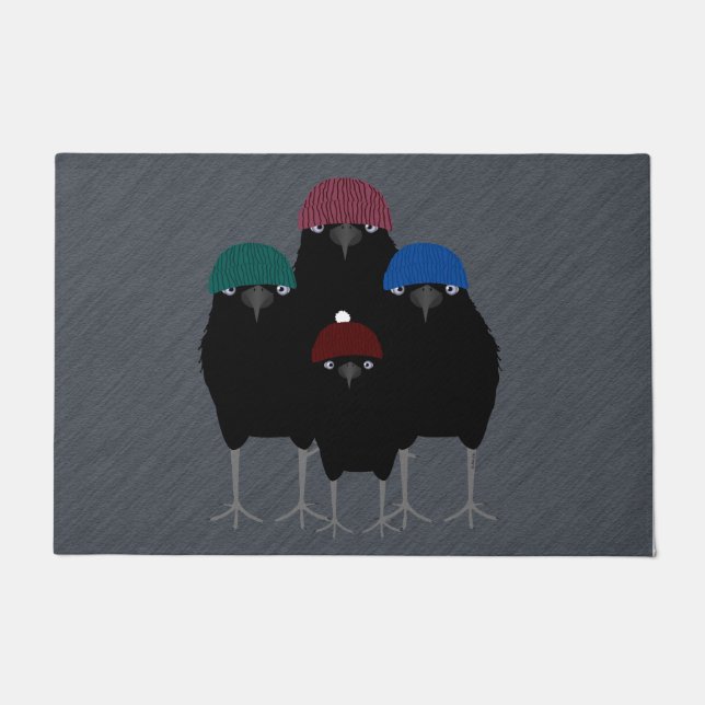 Grand tapis de porte des charnières (Devant)