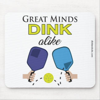 "Grand tapis de souris de Dink de même" Pickleball
