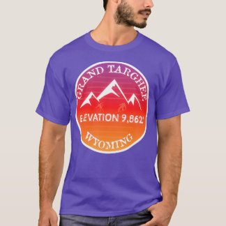 Grand Targhee Ski Resort Snowboard Berg Wyomin T-Shirt