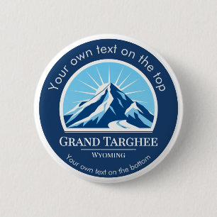 Grand Targhee Wyoming Skigebiet Bergwandern Button