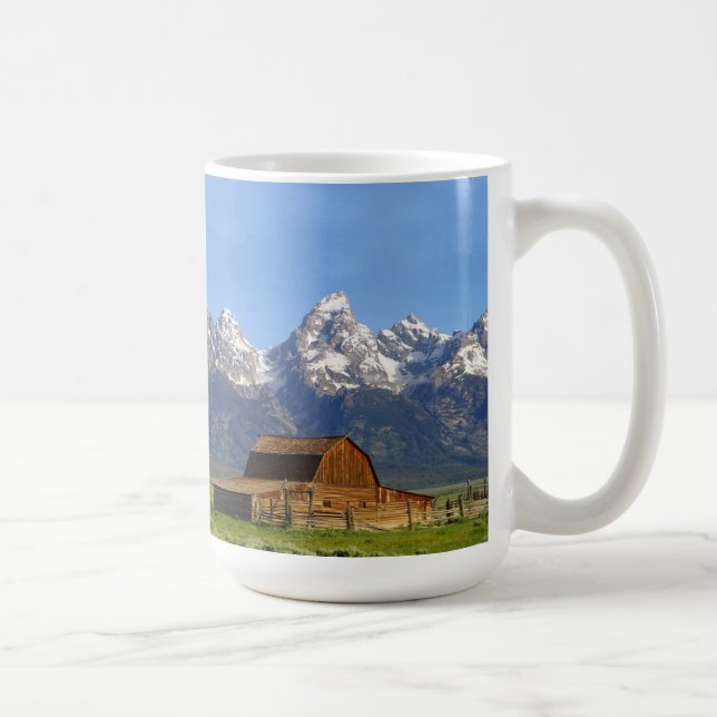 Grand Teton Berge Kaffeetasse (Rechts)