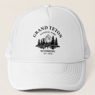 Grand Teton Berge Nationalpark Wyoming Truckerkappe