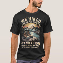Grand Teton Familien-Trip-Shirt – Benutzerdefinier