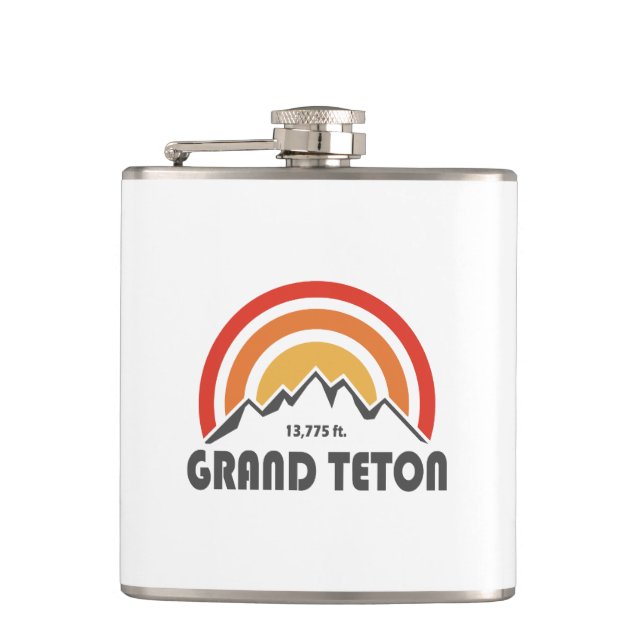 Grand Teton Flachmann (Vorderseite)