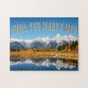 Grand Teton Gebirgs-Heiratsantrag