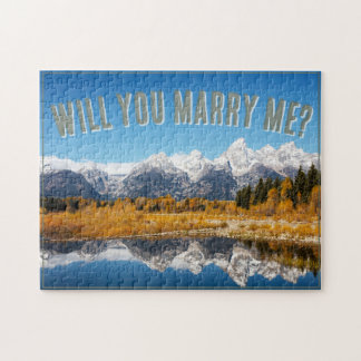 Grand Teton Gebirgs-Heiratsantrag