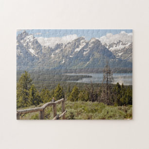 Grand Teton Landschaftlich Landschaftspuzzle