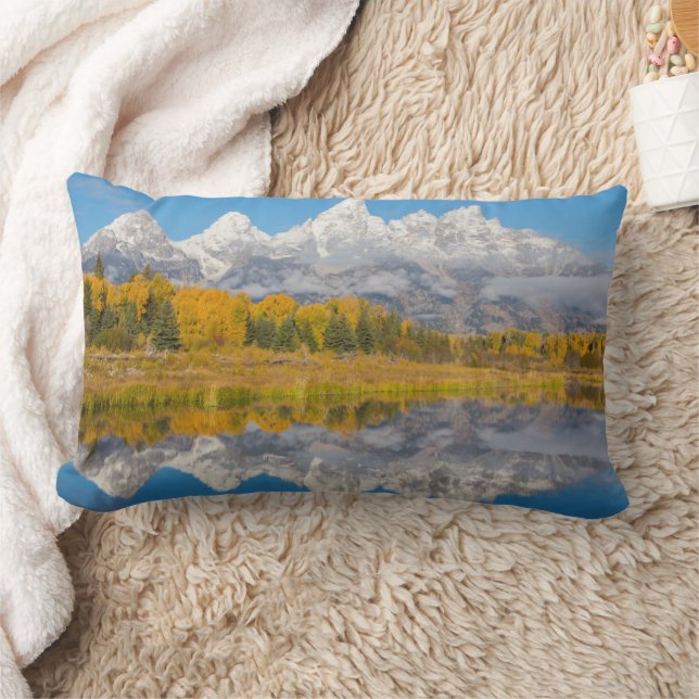 Grand Teton Mountains Wyoming Lendenkissen (Decke)