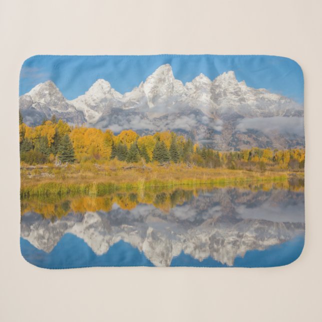Grand Teton Mountains Wyoming Sherpadecke (Vorderseite (Horizontal))