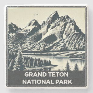 Grand Teton Nation Park Steinuntersetzer