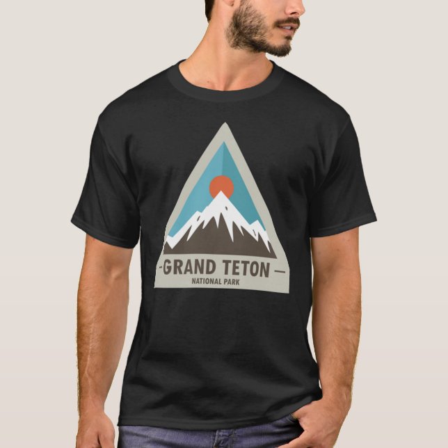 Grand Teton National Park Classic T - Shirt (Vorderseite)