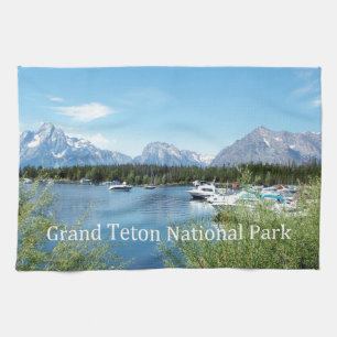 Grand Teton National Park Landschaftsfotografie. Handtuch