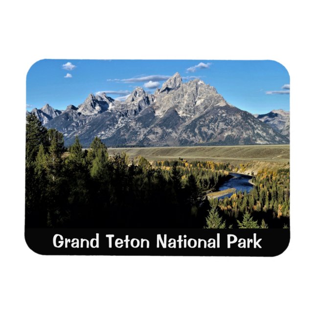 Grand Teton National Park Magnet (Horizontal)