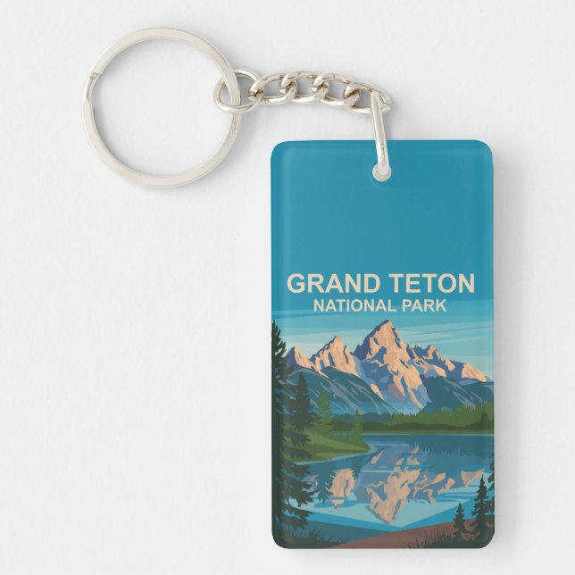 Grand Teton National Park Paysage Art de Voyage (Devant)