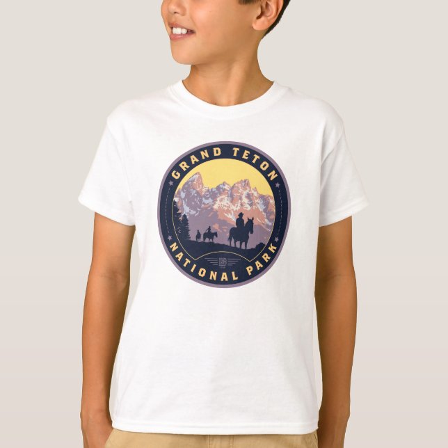 Grand Teton National Park T-Shirt (Vorderseite)