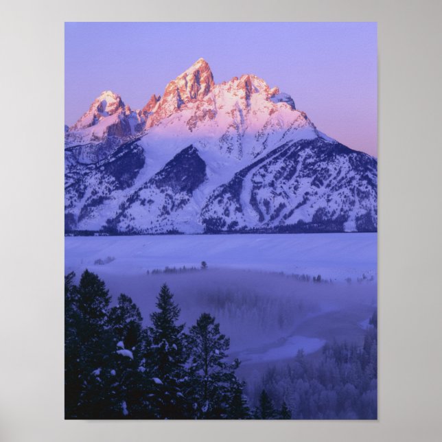 GRAND TETON NATIONAL PARK, WOHNEN. USA. Nebel & Poster (Vorne)