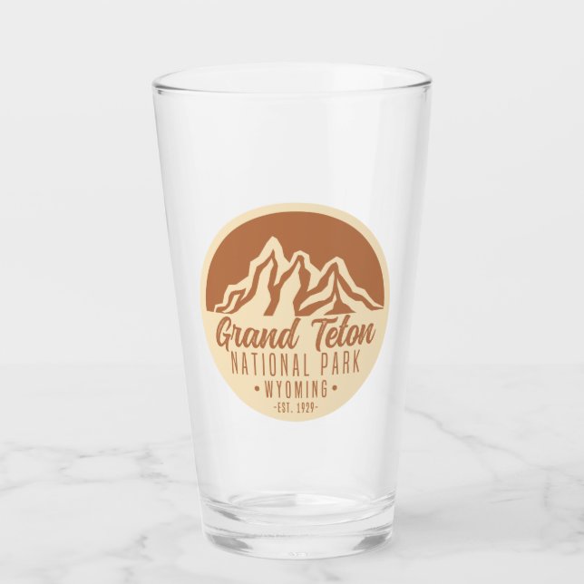 Grand Teton National Park Wyoming USA  Glas (Vorderseite)