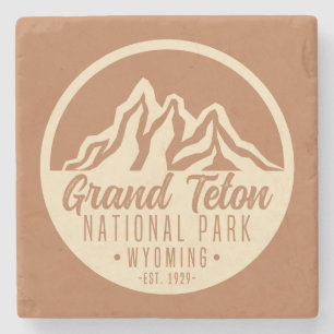 Grand Teton National Park Wyoming USA Steinuntersetzer
